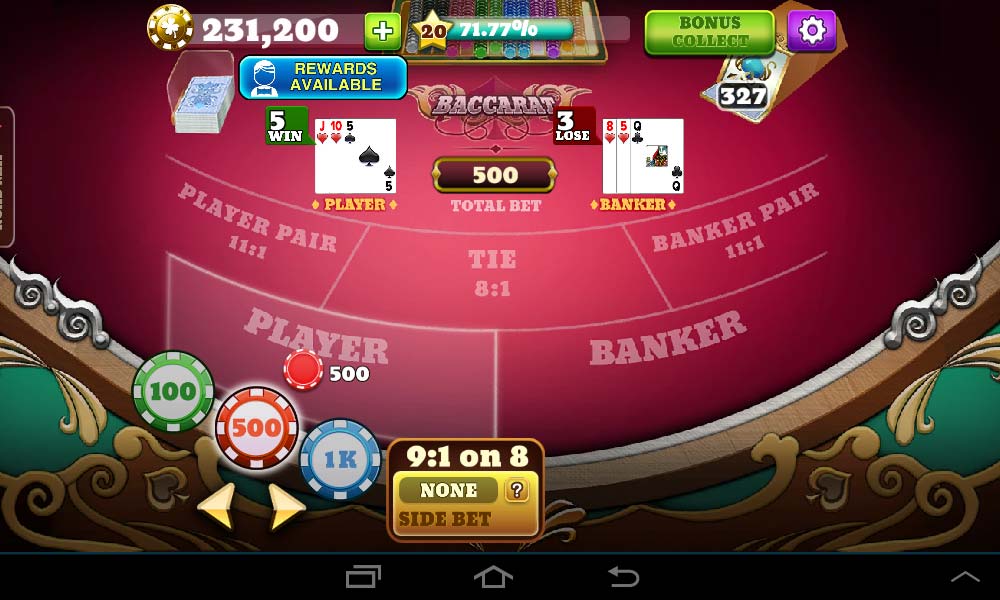 Baccarat Punto Banco