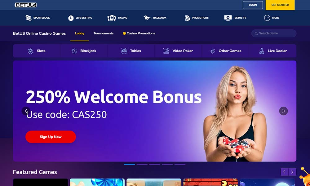 BetUS Casino Rewards