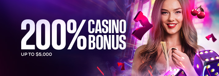 200% Casino Sign-up Bonus